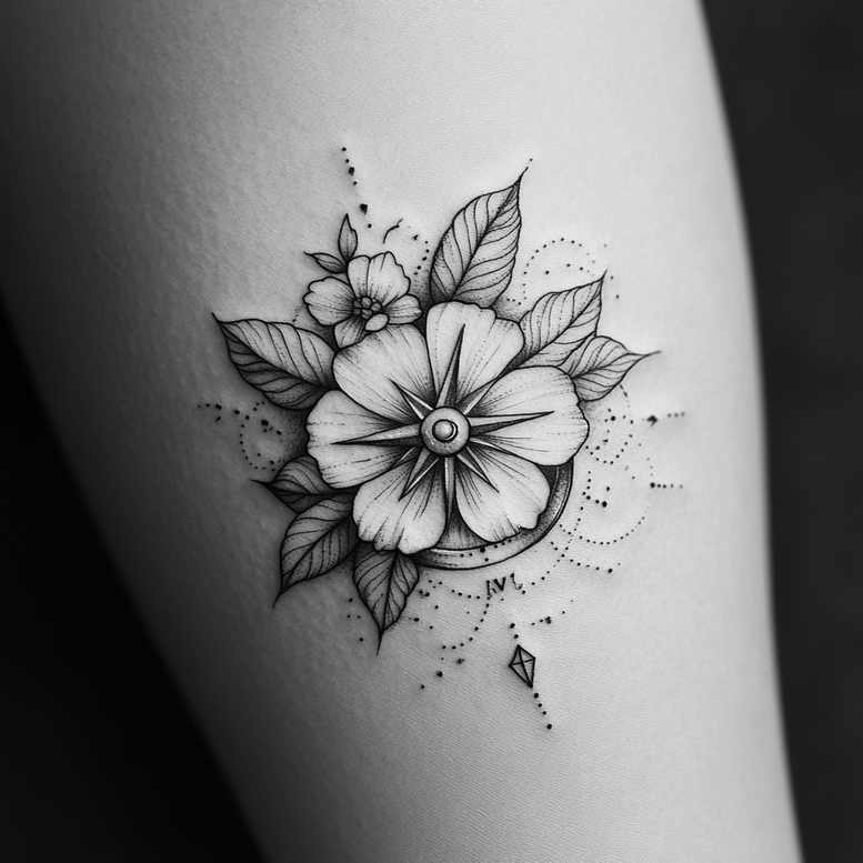 delicate-flowers tattoo design ideas pure design detailed blossoms for forearm