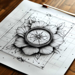 delicate-flowers tattoo design ideas compact floral motifs symbolising resilience