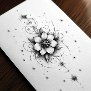 delicate-flowers tattoo design ideas precise fresh for upper shoulder