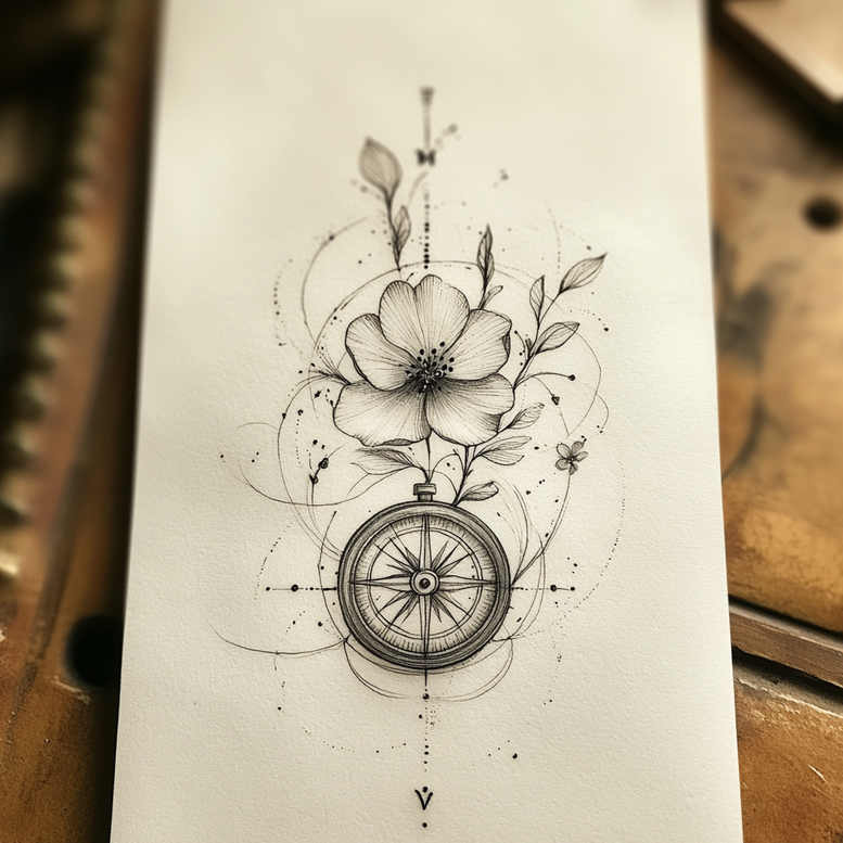delicate-flowers tattoo design ideas small detail ornamental shows resilience