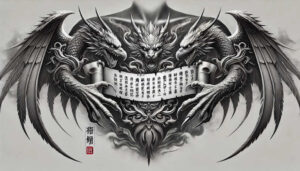 dragons tattoo design ideas Realism studio quality mythical for shoulder blade