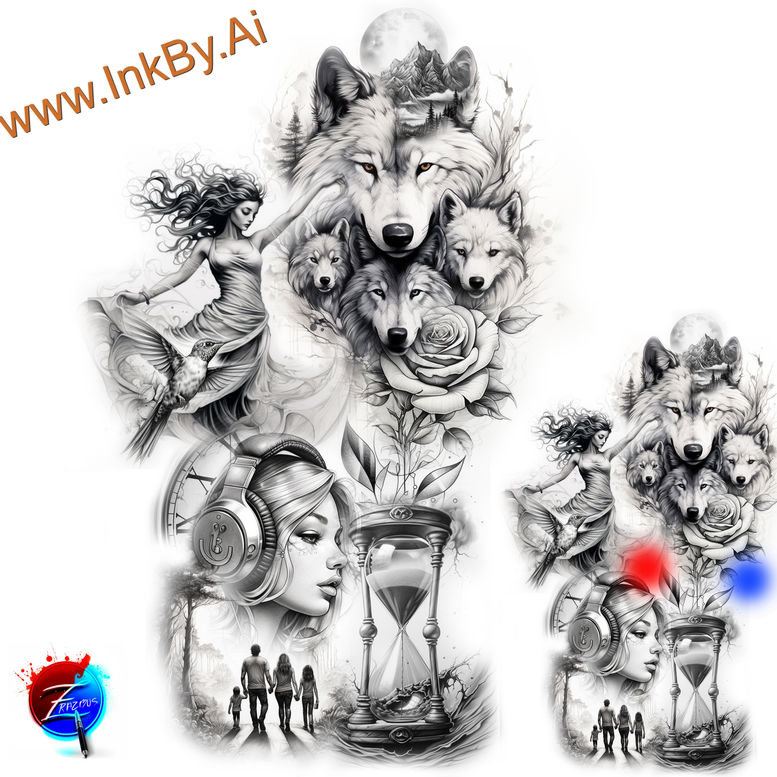 conceptual-tattoo-design-realistic-perspective-twisted – tattoo design ideas free ai generated – Gallery: duze-inkby-ai