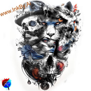 artistic-tattoo-design-form-fidelity-void – tattoo design ideas free ai generated – Gallery: duze-inkby-ai