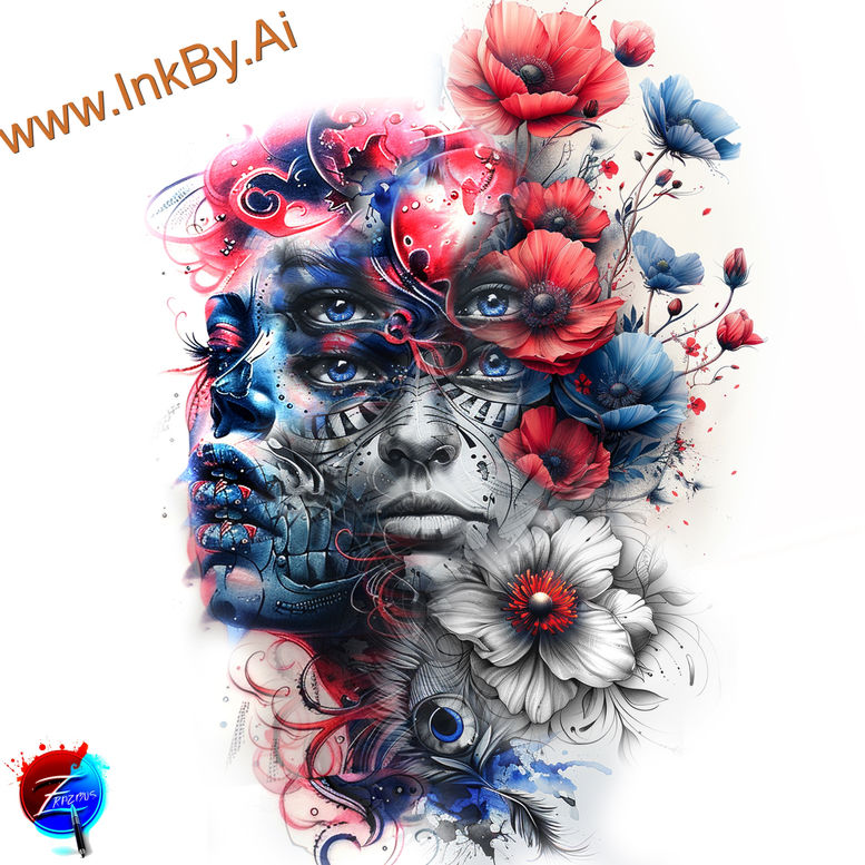 individual-tattoo-design-hyper-realistic-unsettling – tattoo design ideas free ai generated – Gallery: duze-inkby-ai