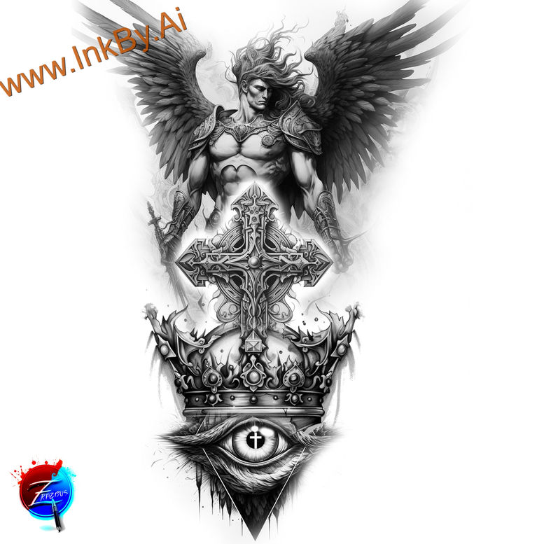 symmetrical-tattoo-design-subtle-saturation-ominous – tattoo design ideas free ai generated – Gallery: duze-inkby-ai
