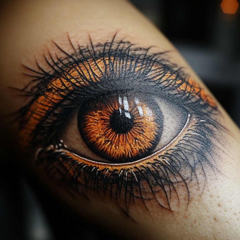 eye-and-shadow – tattoo design ideas free ai generated – realism-refined-lines – for-fingers – Gallery: eyes-inkby-ai