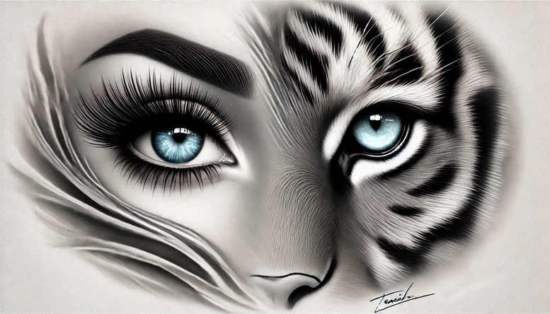 eye-and-space – tattoo design ideas free ai generated – realism-naturalistic – for-chest – Gallery: eyes-inkby-ai
