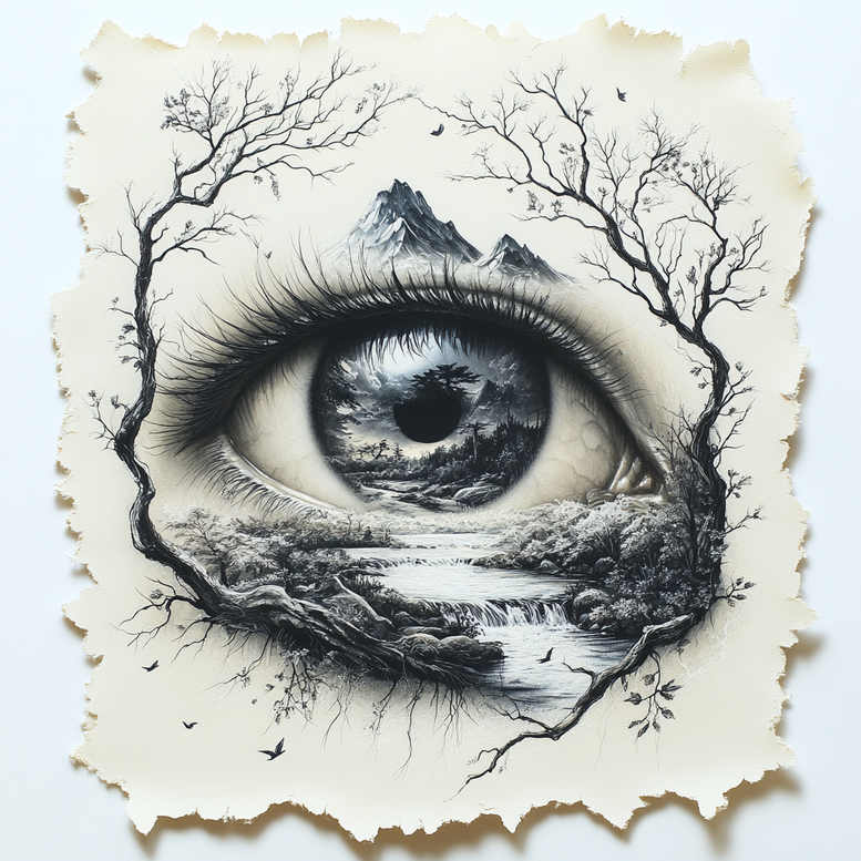 for-women – tattoo design ideas free ai generated – realism-living-skin – for-hip – Gallery: eyes-inkby-ai