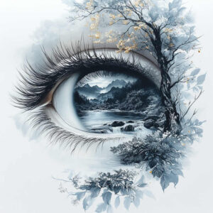 symbol-of-strength-eye – tattoo design ideas free ai generated – neotraditional-contoured-forms – for-back – Gallery: eyes-inkby-ai