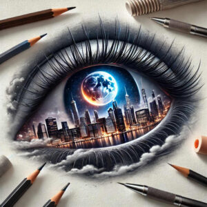 eyes tattoo design ideas Realism realistic structure abstract shows endurance
