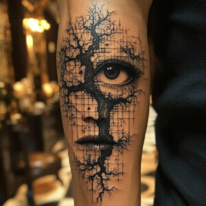 eyes tattoo design ideas layered fill expressive for back shoulder