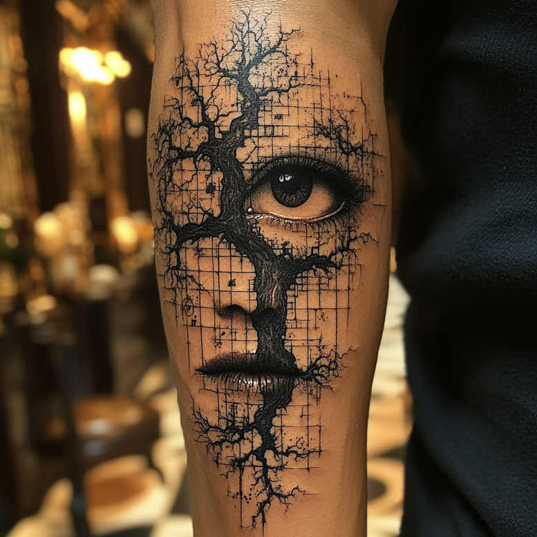 eyes tattoo design ideas layered fill expressive for back shoulder