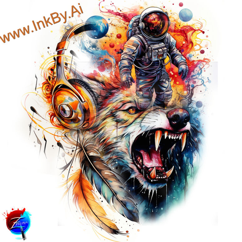 female-face – tattoo design ideas free ai generated – color-precision – for-lower-thigh – Gallery: faces-inkby-ai