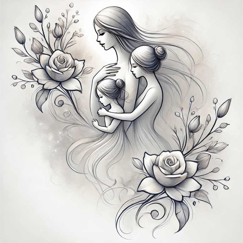 family-name-tattoo – tattoo design ideas free ai generated – concise – for-upper-arm – Gallery: family-inkby-ai