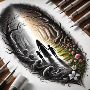 loyalty-tattoo – tattoo design ideas free ai generated – pure-motif – for-knee – Gallery: family-inkby-ai
