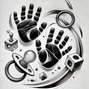safety-tattoo – tattoo design ideas free ai generated – silent – for-abdomen – Gallery: family-inkby-ai