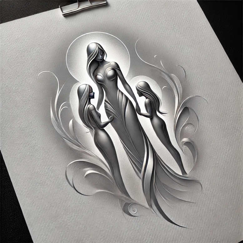family tattoo design ideas balanced color ancestry embodying determination