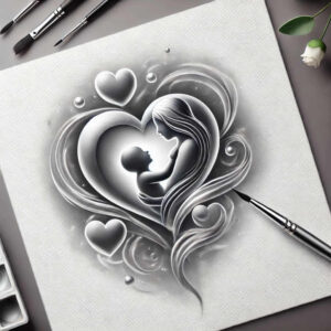 family tattoo design ideas Surrealism symbolism warmth symbolising courage