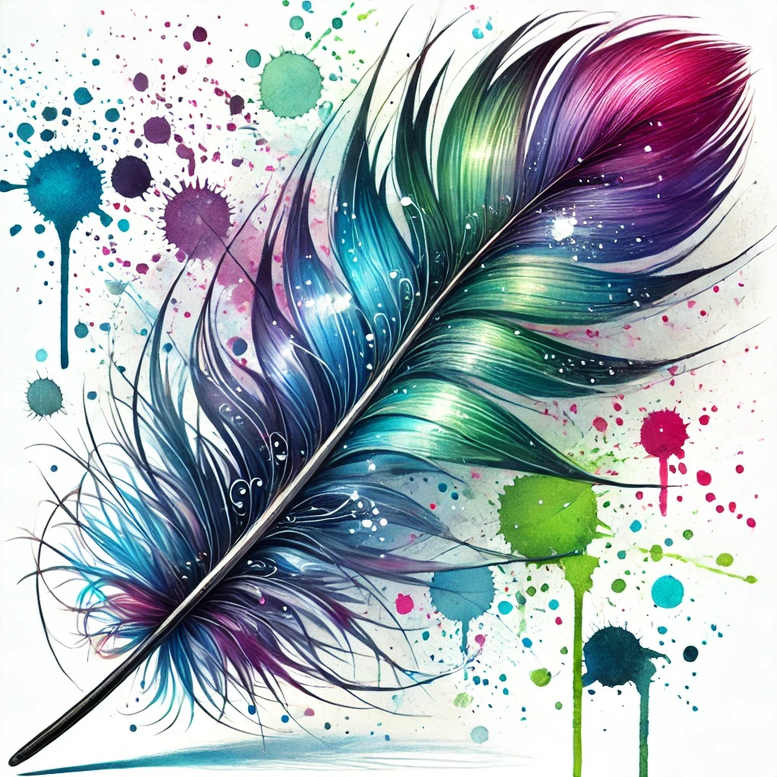 feather-symbol-of-lightness – tattoo design ideas free ai generated – pristine – for-foot – Gallery: feathers-inkby-ai