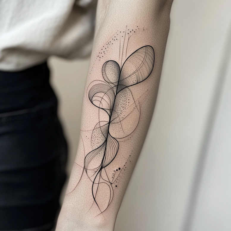 geometric-body-art – tattoo design ideas free ai generated – pure-motif – for-chest – Gallery: geometric-inkby-ai