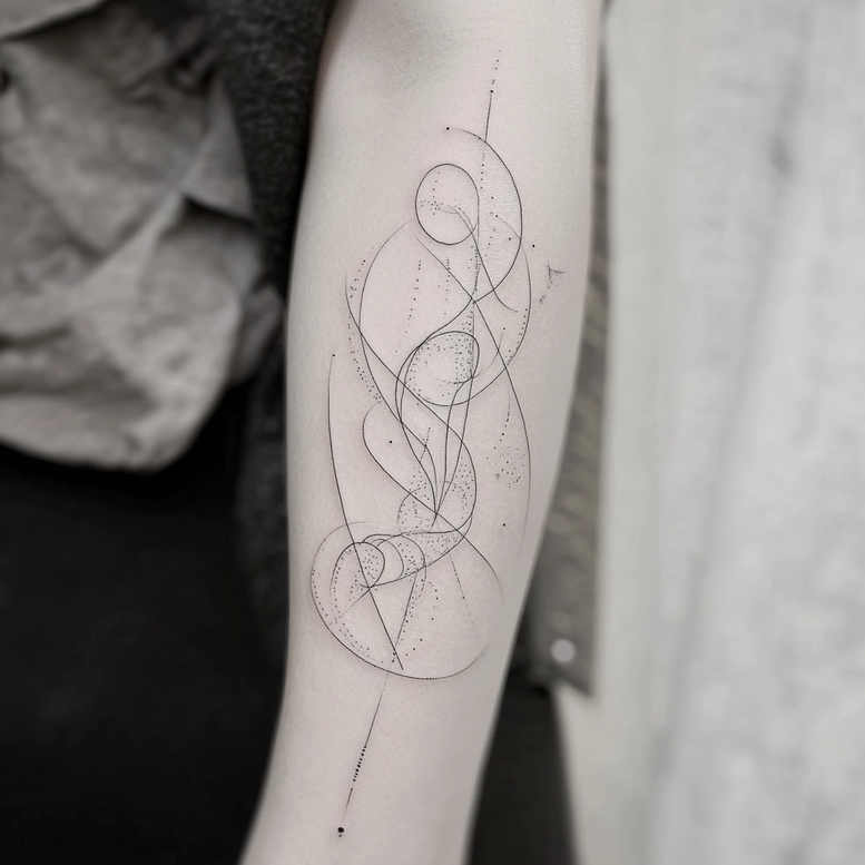 geometric-detail-tattoo – tattoo design ideas free ai generated – empty-space – for-toe – Gallery: geometric-inkby-ai