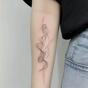 geometric tattoo design ideas geodesic delicate outline for wrist side