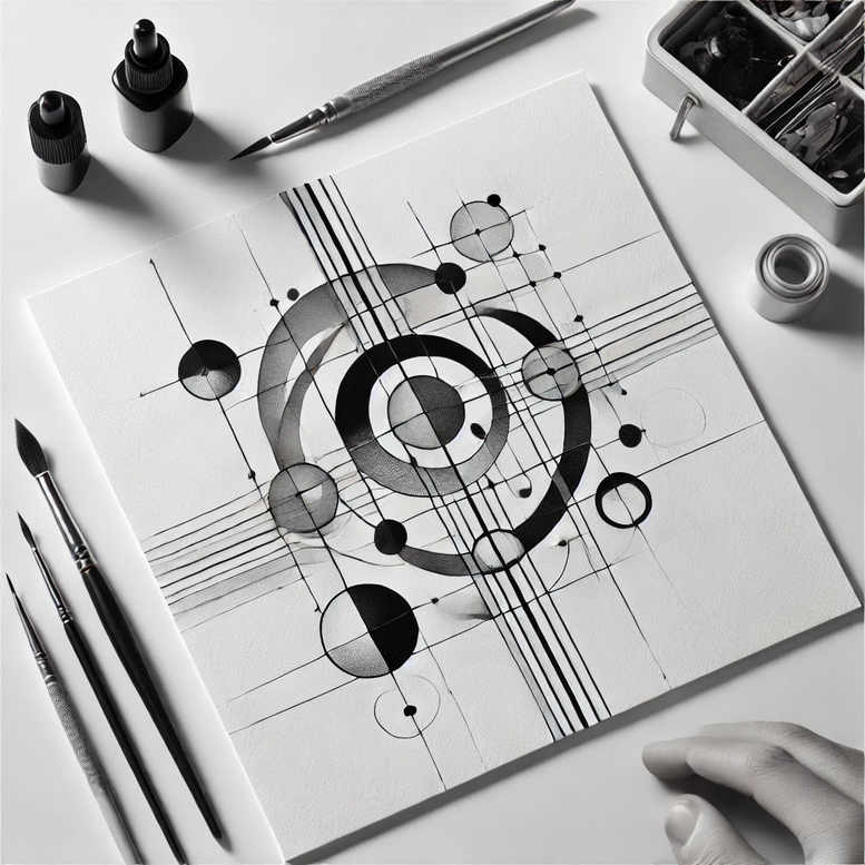 geometric tattoo design ideas pinup flash ornamental web for calf