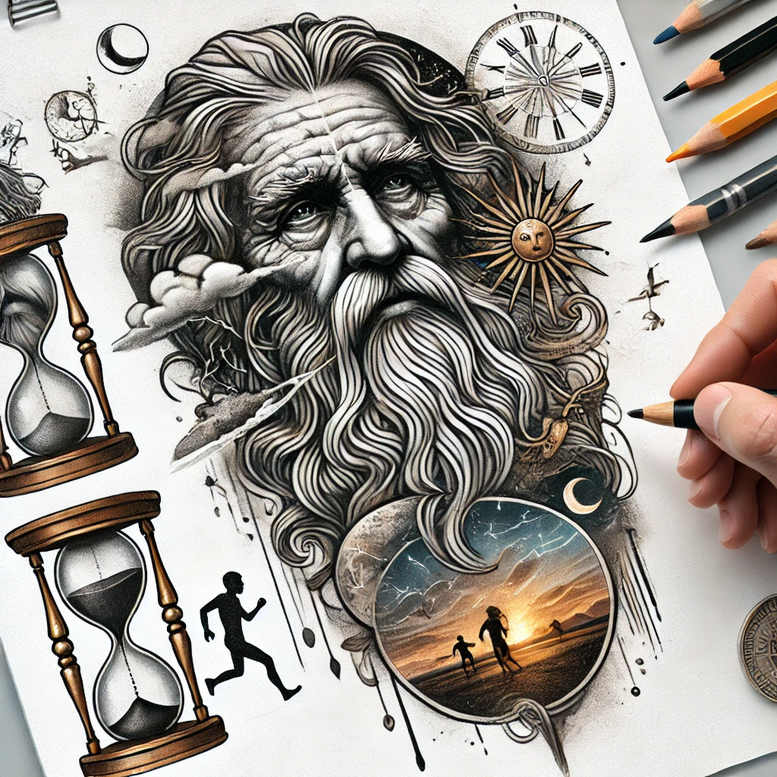 divine-grace – tattoo design ideas free ai generated – surrealism-fantastical-elements – for-ankle – Gallery: god-inkby-ai
