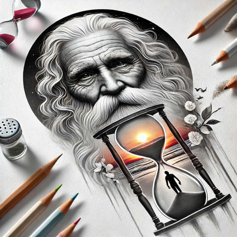 divine-strength – tattoo design ideas free ai generated – blended-gradients – for-behind-ear – Gallery: god-inkby-ai