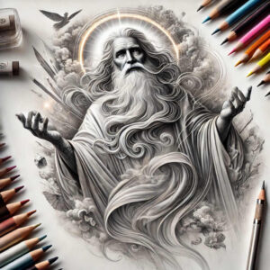 prayer-god – tattoo design ideas free ai generated – high-definition – for-hip – Gallery: god-inkby-ai