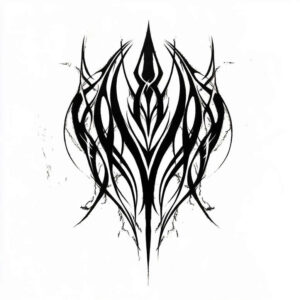 3d-graphic-effect – tattoo design ideas free ai generated – point-symmetry – for-side-torso – Gallery: graphic-inkby-ai