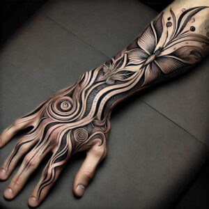 artistic-design – tattoo design ideas free ai generated – math-inspired – for-triceps – Gallery: graphic-inkby-ai
