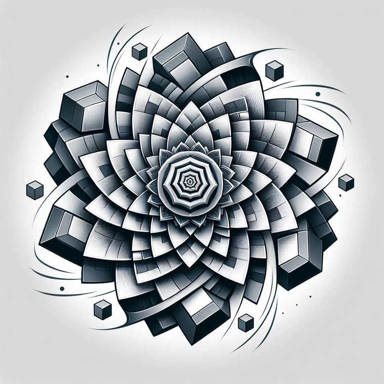 digital-graphics – tattoo design ideas free ai generated – rhombus – for-shoulder – Gallery: graphic-inkby-ai