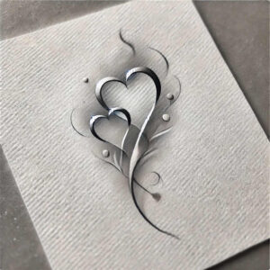 heart-full-of-emotion – tattoo design ideas free ai generated – surrealism-beyond-reality – for-neck – Gallery: hearts-inkby-ai
