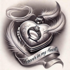 heart-with-details – tattoo design ideas free ai generated – surrealism-displaced-objects – for-heel – Gallery: hearts-inkby-ai