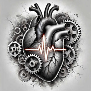 heart-with-symbol – tattoo design ideas free ai generated – surrealism-symbolic – for-shoulder – Gallery: hearts-inkby-ai