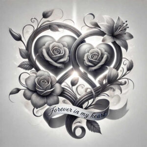hearts tattoo design ideas layered fill emotional symbolising perseverance