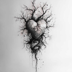 hearts tattoo design ideas unreal light romantic stands for resilience