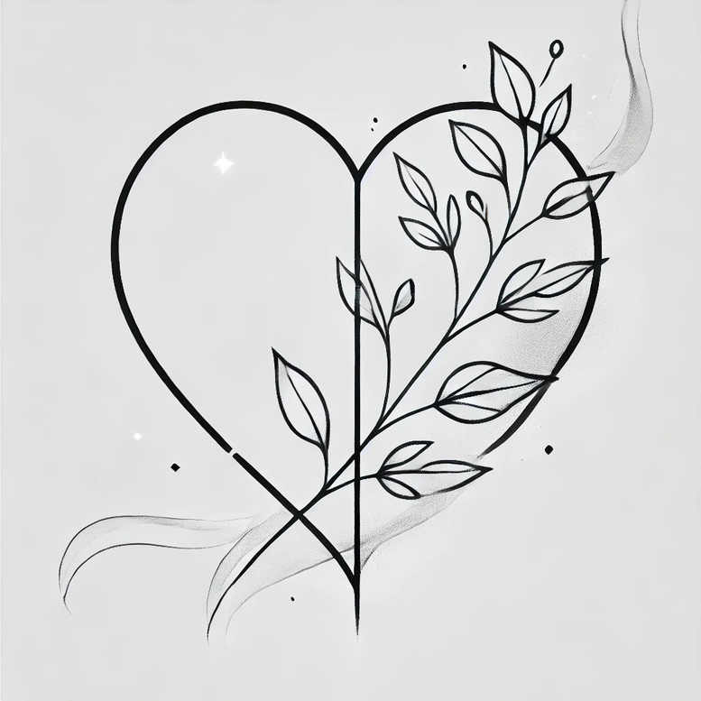 hearts tattoo design ideas Surrealism enigmatic visuals stylized meaning strength