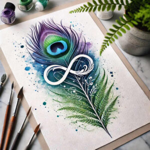 infinity-silhouette-diminutive-for-upper-shoulder – tattoo design ideas free ai generated – Gallery: infinity-signs-inkby-ai