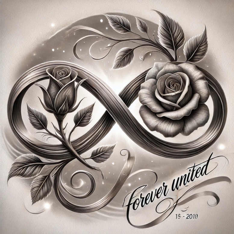 infinity-signs tattoo design ideas unembellished abstract for fingers