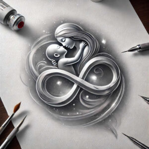 infinity-signs tattoo design ideas thin script minimalist meaning determination