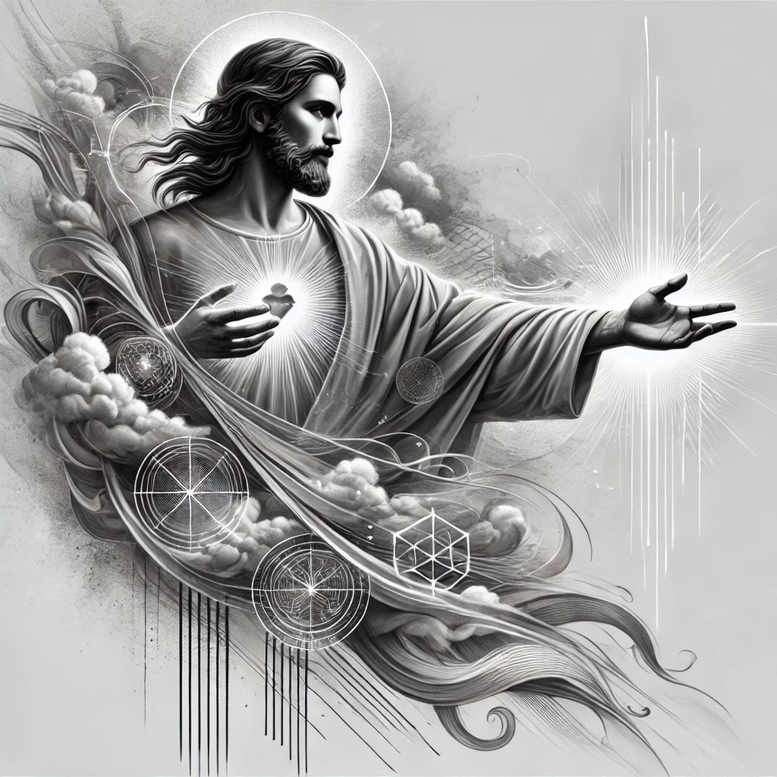 Jezus - Free tattoo design ideas ai genereted - inkby.ai