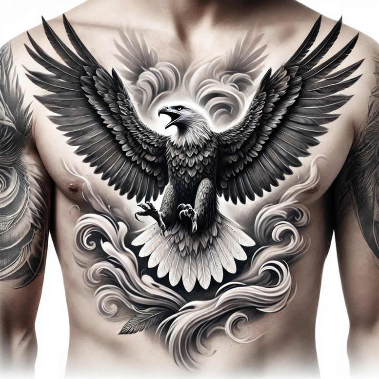 Orły - Free tattoo design ideas ai genereted - inkby.ai