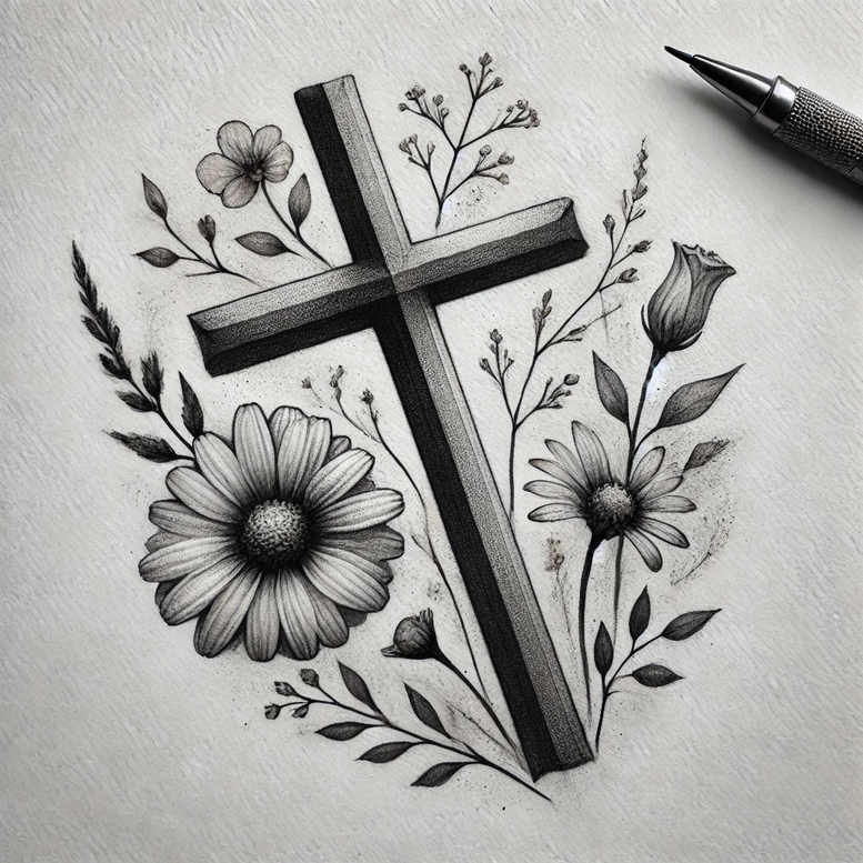 Krzyże - Free tattoo design ideas ai genereted - inkby.ai
