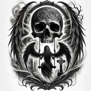 Inne mroczne - Free tattoo design ideas ai genereted - inkby.ai