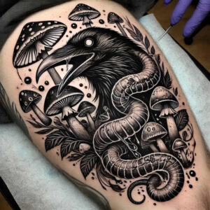 Inne mroczne - Free tattoo design ideas ai genereted - inkby.ai