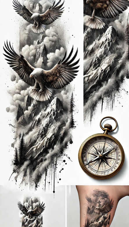 Przyroda - Free tattoo design ideas ai genereted - inkby.ai