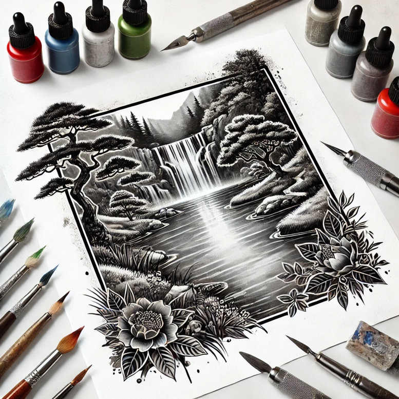 Przyroda - Free tattoo design ideas ai genereted - inkby.ai