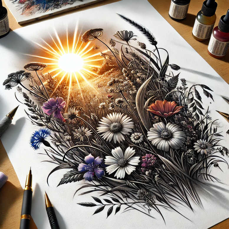 Przyroda - Free tattoo design ideas ai genereted - inkby.ai